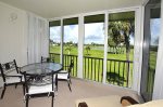 Glass Enclosed Screened Balcony Overlooking Lakes & Resort Golf Course